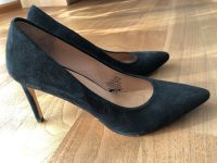 schwarze Pumps H&M Velourleder Baden-Württemberg - Gengenbach Vorschau