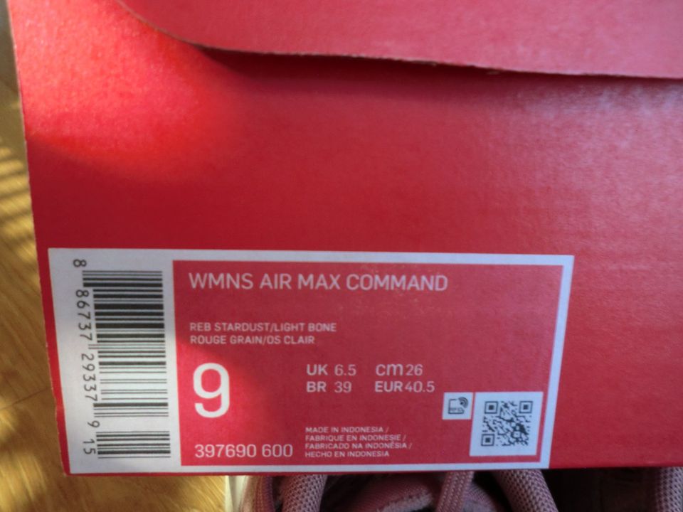 NIKE Wmns Air Max Command Sportschuhe Sneaker Gr. 40,5 in Meerbusch