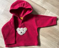 Steiff Quietscher Pullover mit Kapuze und Knopfleiste Nordrhein-Westfalen - Remscheid Vorschau