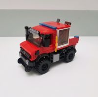 Bausatz Feuerwehr Zwei-Wege UNIMOG Mercedes Benz 284 Teile Lego Niedersachsen - Göttingen Vorschau