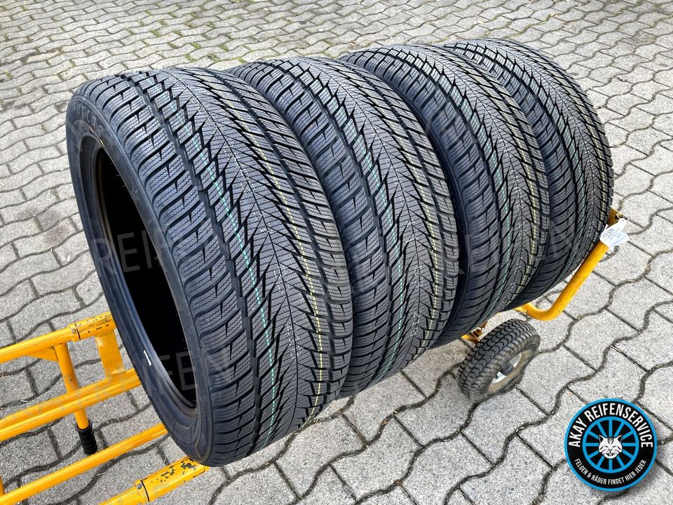 4x 255/45 R18 103V XL ➡️ Winterreifen NEU ➡️ ATLAS Polarbear UHP2 Winter Reifen ➡️ VW T5 T6 Bulli Bus Phaeton Mercedes SL R230 S Klasse W221 CL C215 Jaguar XF XK XJ Audi A6 A7 A8 Q3 Ford Mustang M+S◄ in Melle