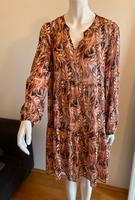 Comma Sommer Kleid orange/ schwarz Gr. L Baden-Württemberg - Eberhardzell Vorschau