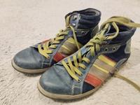 Herren Bugatti Sneaker Schnürr Stiefel blau grün Top Gr 44 Bayern - Unterdietfurt Vorschau