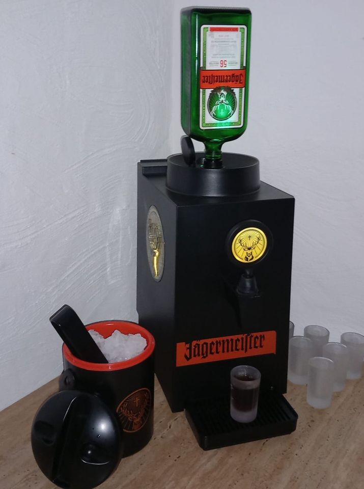 Jägermeister Maschine,Zapfanlage,Zapfsäule, Apres Ski, Party in Saarwellingen