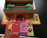 Zumba fitness DVDs + Hanteln Set Bayern - Dettelbach Vorschau