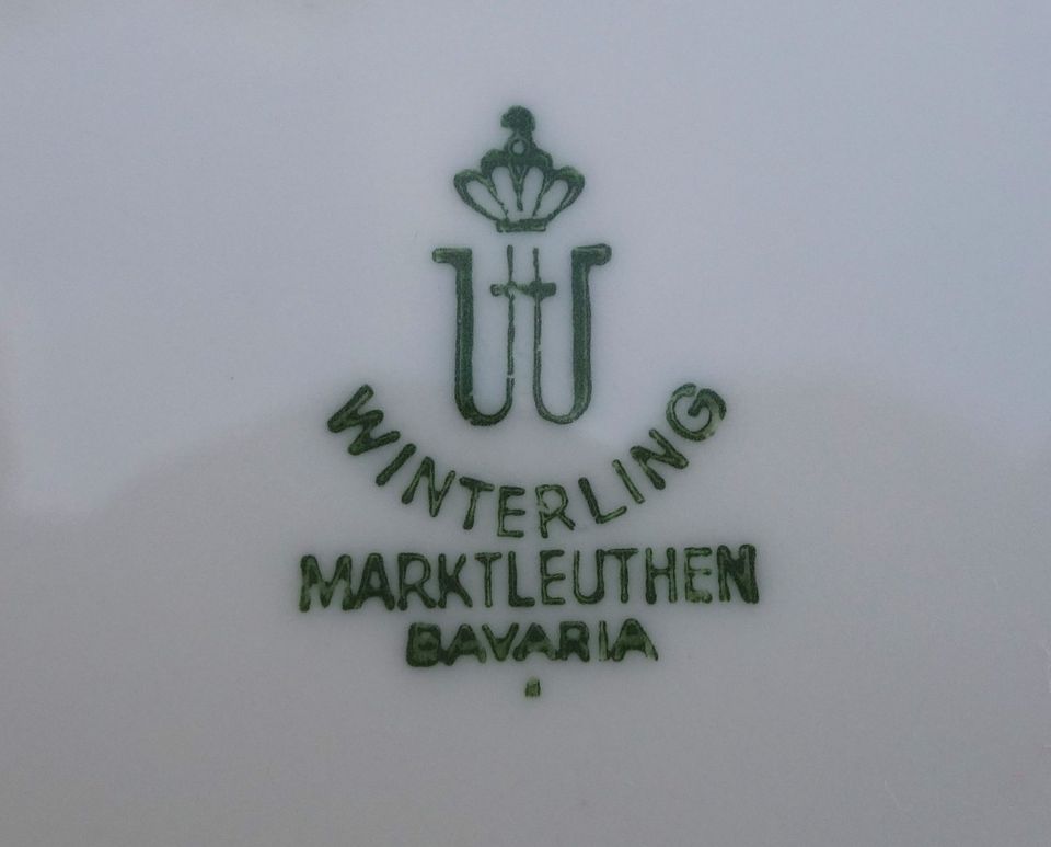 5 Teller von Winterling Marktleuthen Bavaria, 23 cm in Koblenz