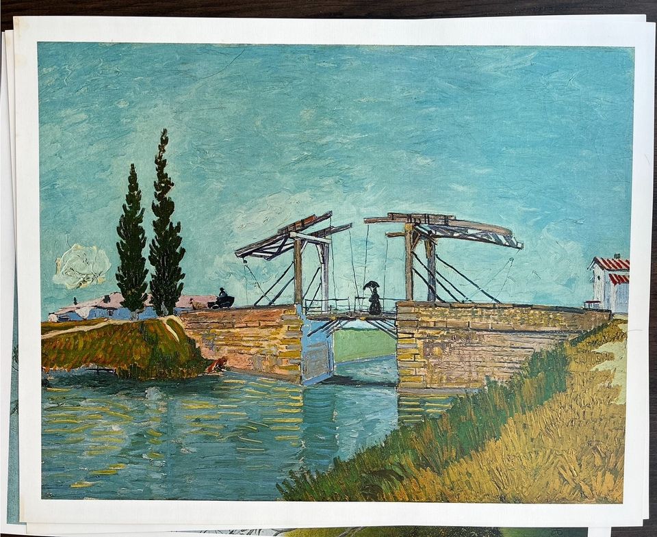 Kunstkreis Lucerne Van Gogh Die Zugbrücke Kunstdruck in Bielefeld