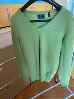 GANT Lambswool Pullover grün Hessen - Bad Vilbel Vorschau