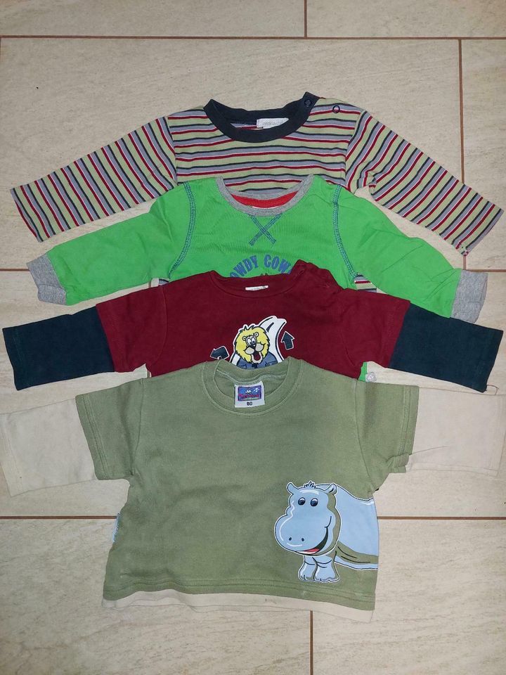 Langarmshirts Jungen, Größe 74/80 in Dresden