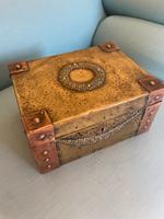 Schatulle antik Kassette Schatzkiste Schmuck Art Deco Messing Hessen - Bad Soden am Taunus Vorschau