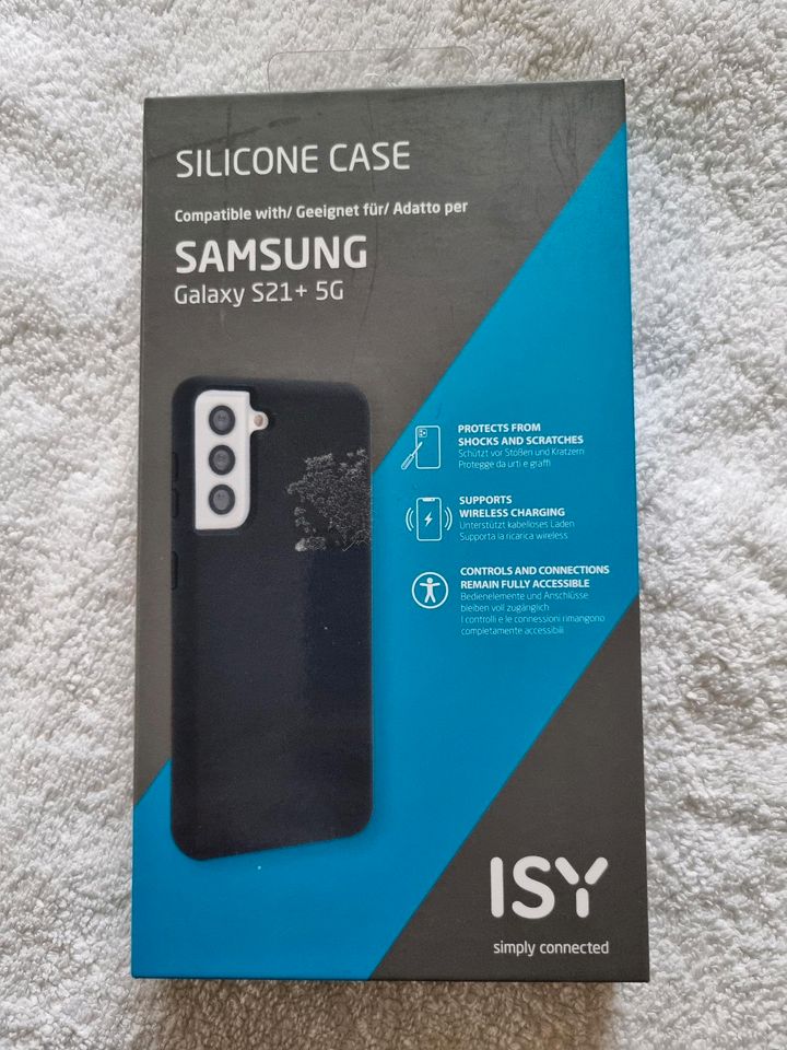 Cover Siliconcase für Samsung Galaxy S21+5G in Rosengarten