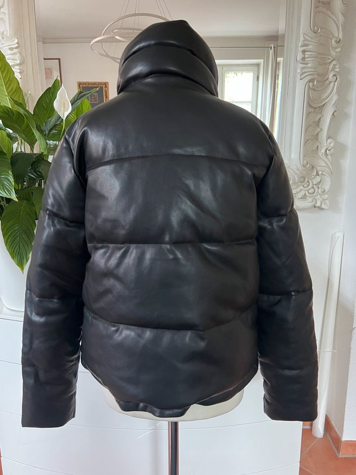 ❌ ABERCOMBIE & FITCH L Winterjacke schwarz ❤️wasserfest in München