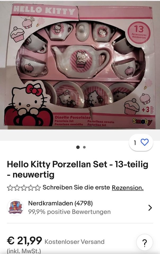 Hello Kitty Porzellangeschirr in Berlin