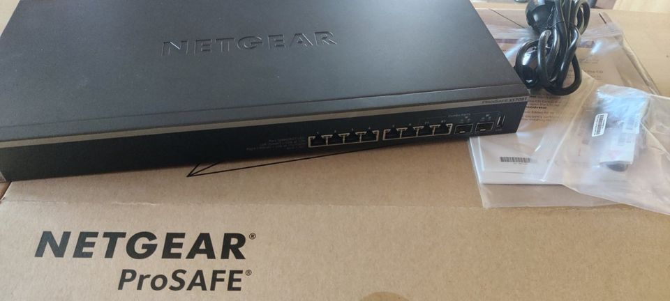 NETGEAR ProSAFE XS708T-100NES, 8-Port, 10GBit Switch in Langenaltheim