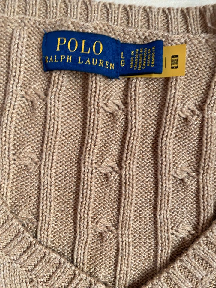 Ralph Lauren Strick pullover Braun in Busdorf