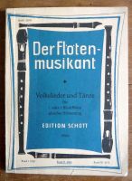 "Der Flötenmusikant", Noten- und Textbuch, Volkslieder und Tänze Dresden - Äußere Neustadt Vorschau