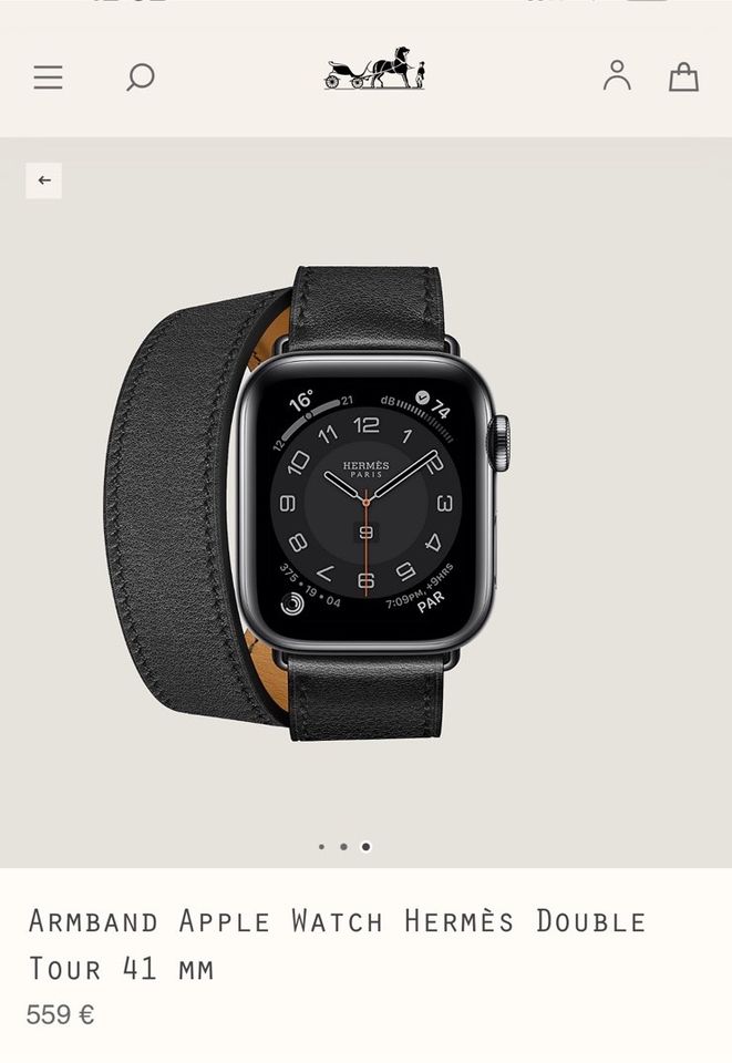 HERMÉS Armband für Apple Watch 41mm in Paderborn