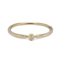 Armreif Bicolor 1,17ct Diamant Gelbgold Weißgold 18K 750 Berlin - Charlottenburg Vorschau