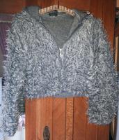 Jacke,Crop,Bauchfrei,kurz,ausgefallen,Kaputze,Teddy,Gr.36/38, Nordrhein-Westfalen - Gütersloh Vorschau