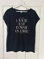 StreetOne T-Shirt Gr. 40 in schwarz -Top Zustand- Hessen - Gedern Vorschau