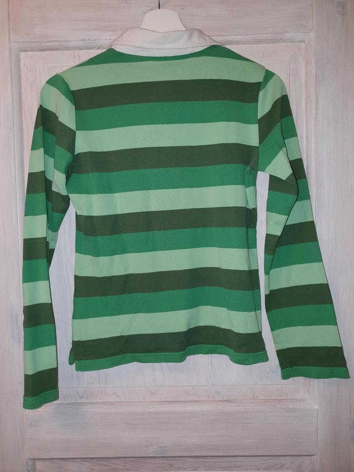 Neuwertiges gestreiftes Polo Longsleeve H&M L.O.G.G Gr.M in Schwedeneck