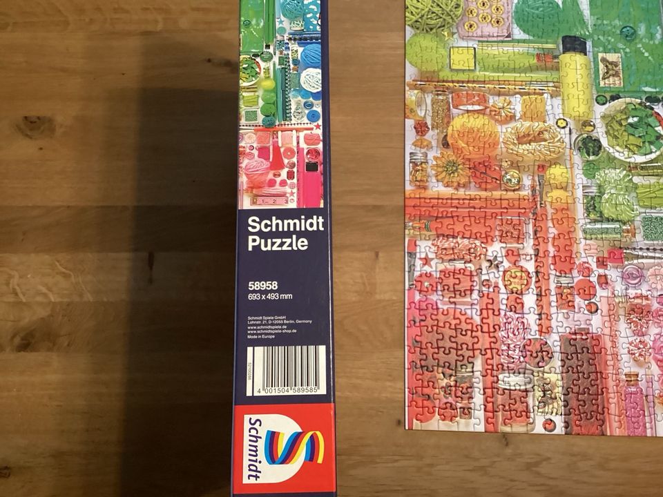 Schmidt Puzzle 1000 Teile Regenbogenfarben in Fürth