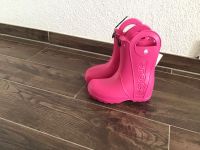 Neu Kinder Gummistiefel Crocs handle it Rain Boots Kids pink Sachsen-Anhalt - Naumburg (Saale) Vorschau