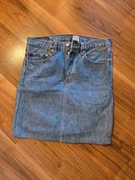 Levis Jeans Rock Damen 501 S Blau Unikat langer Mini Midi Bayern - Bad Wörishofen Vorschau