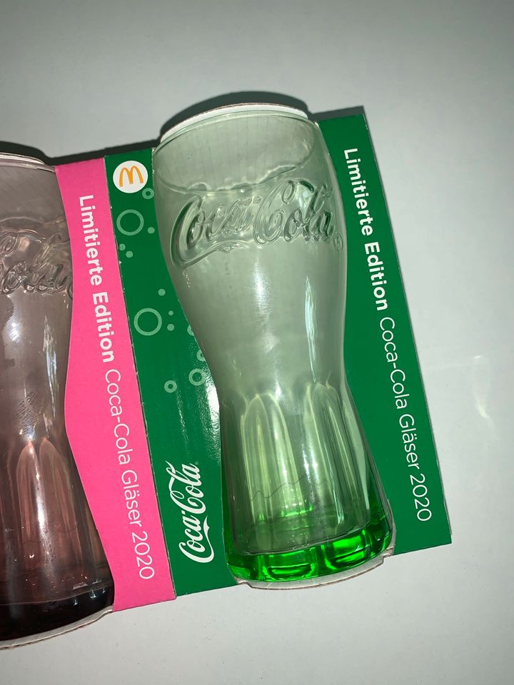 McDonald’s Coca Cola 2020 Limitierte Edition Gläser Set in Bad Duerrenberg