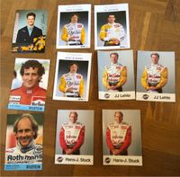 Autogrammkarten Schumacher Stuck Rosberg Opel Alain Prost Rheinland-Pfalz - Winden Vorschau