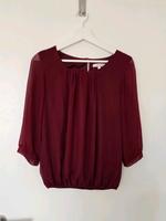 C&A Clockhouse Bluse S / 36 weinrot bordeaux Hessen - Gießen Vorschau