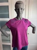 Quechua Decathlon Damen Shirt Top Wandershirt NH500 Purple Gr. L Wurster Nordseeküste - Wremen Vorschau