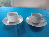 Freiberger Diamant Kaffeegeschirr 2x Tasse mit Untertasse Brandenburg - Zeuthen Vorschau