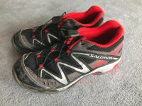 Salomon Schuhe Sneaker Turnschuhe Gr. 34 schwarz-rot Bayern - Kelheim Vorschau