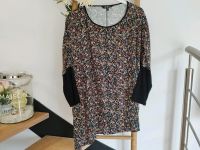 XXL 50 52 Ulla Popken Tunika Bluse Shirt Kleid schwarz Blumen Sachsen-Anhalt - Genthin Vorschau
