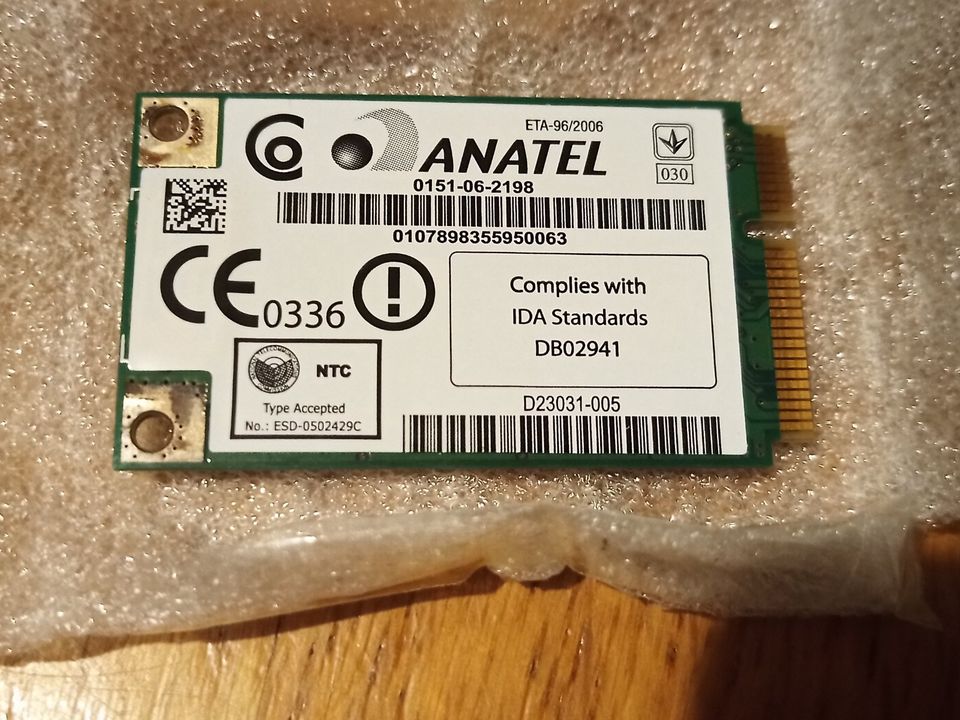 Intel WM3945ABG Notebook WLAN Modul Mini PCIE Adapter Karte in Leinfelden-Echterdingen