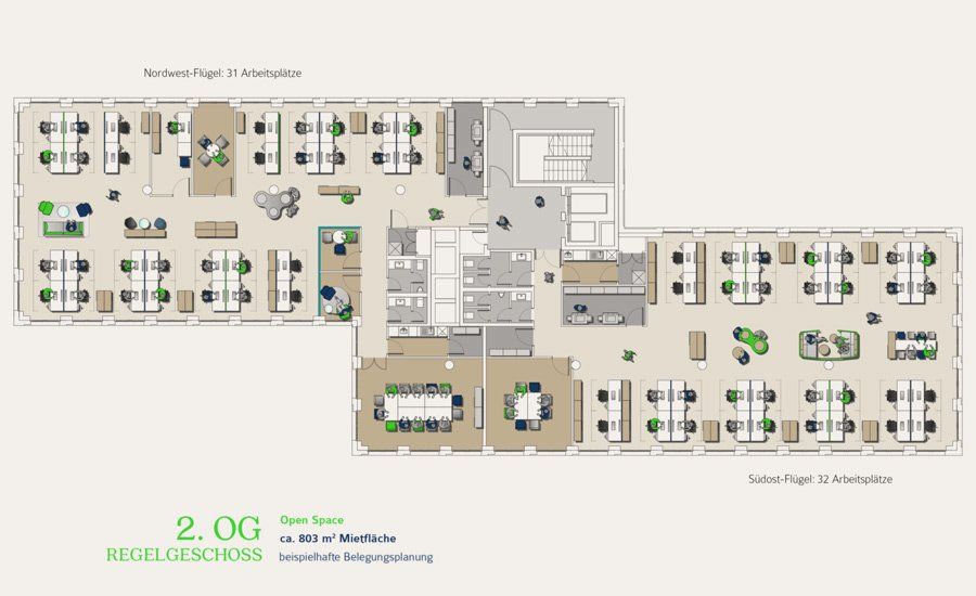 Lindbergh parkside office - Gateway Gardens in Frankfurt am Main