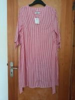 Hemdbusenkleid Sommer Kleid long Bluse Streifen rot weiß Schleswig-Holstein - Großhansdorf Vorschau