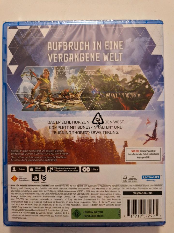 PS5 - Horizon Forbidden West- Complete Edition OVP in Bückeburg