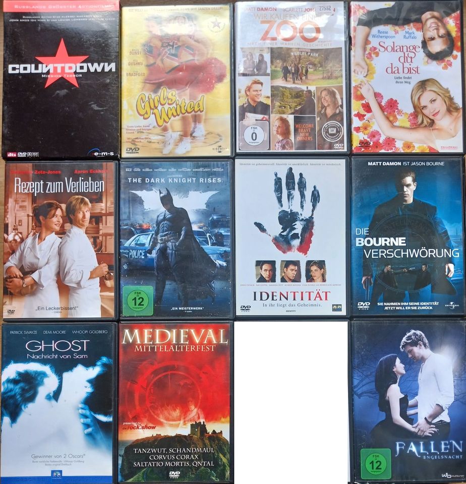 DVD Sammlung Auflösung in Falkensee
