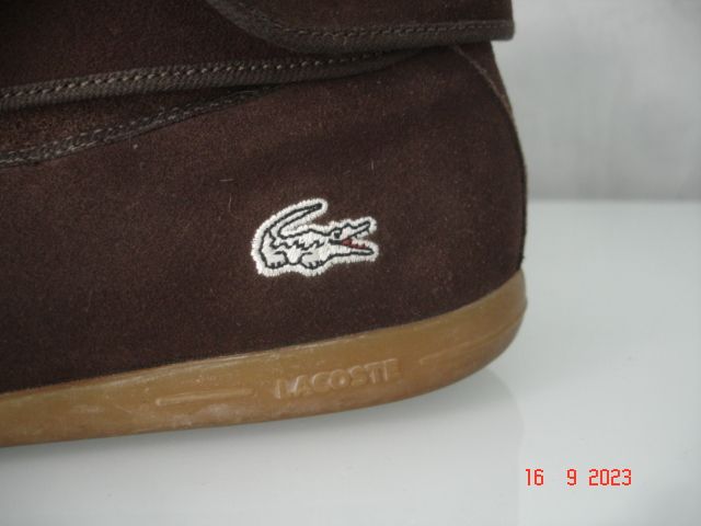 neuw. LACOSTE Stiefeletten Stiefel Schuhe braun Gr. 38 in Haltern am See