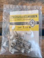 Schlüsselleisten Haken 10 Stück in OVP DDR Sachsen-Anhalt - Raguhn Vorschau