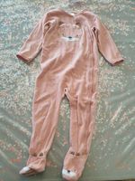 Schlafanzug Strampler Pyjama H&M Velours orange/braun Fuchs 92 98 Berlin - Treptow Vorschau