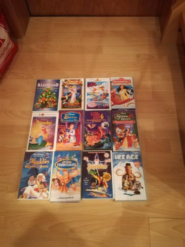 VHS Kassetten, im set 95€ in Delligsen