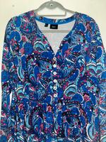 Kleid bonprix Paisley-Muster blau 44/46 Niedersachsen - Stadthagen Vorschau