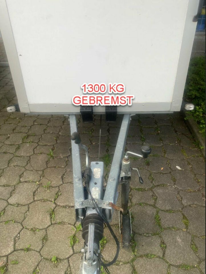 Koffernanhänger zu vermieten mieten leihen 100 Km/h auch SA + SO in München