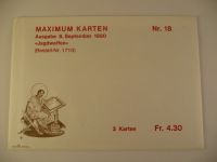 3 Liechtenstein Maximumkarten 1980, Nr. 18, Jagdwaffen Bayern - Bamberg Vorschau