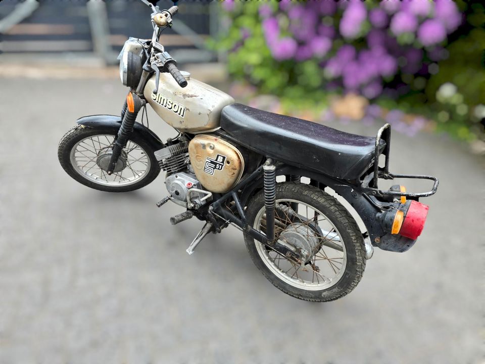 Simson S51 Moped DDR 4 Gang mit KBA Papiere 60 kmh in Chemnitz