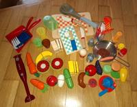 Zubör Kinderküche Holzobst schneiden Theo Klein Sachsen - Wilkau-Haßlau Vorschau