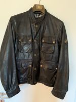 BELSTAFF Herren-Lederjacke braun-schwarz Hessen - Wiesbaden Vorschau